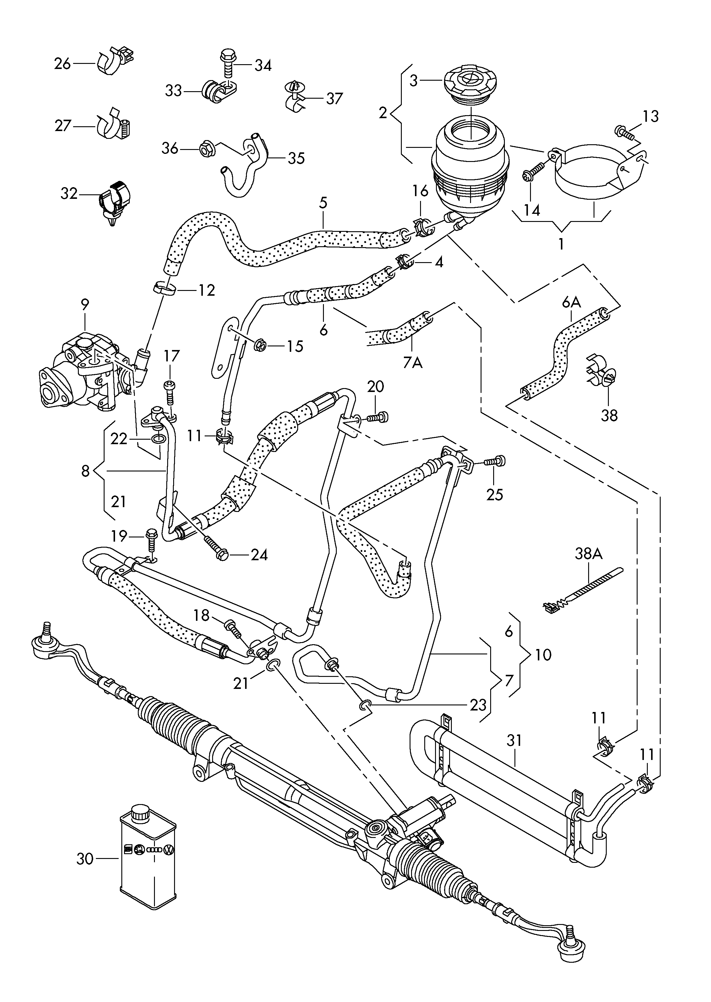 VW 059 103 658 A - Кожух двигателя parts5.com