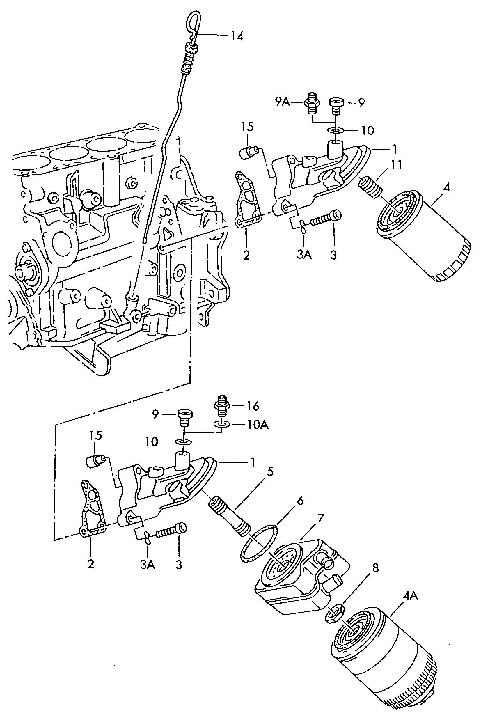 Skoda 028 117 021 L - Масляный радиатор, двигательное масло parts5.com