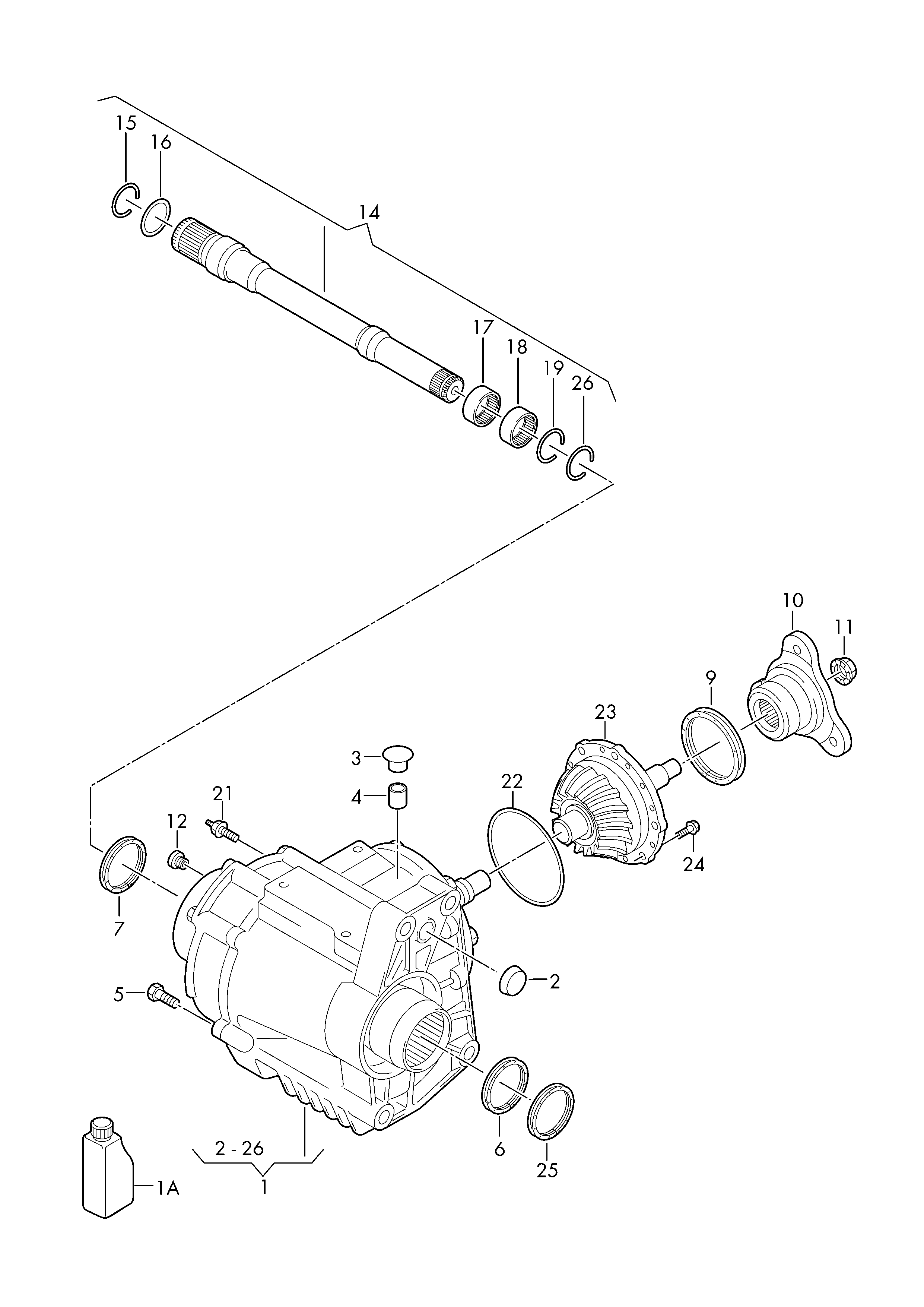 VAG 0A6 409 596 - Уплотняющее кольцо, раздаточная коробка parts5.com