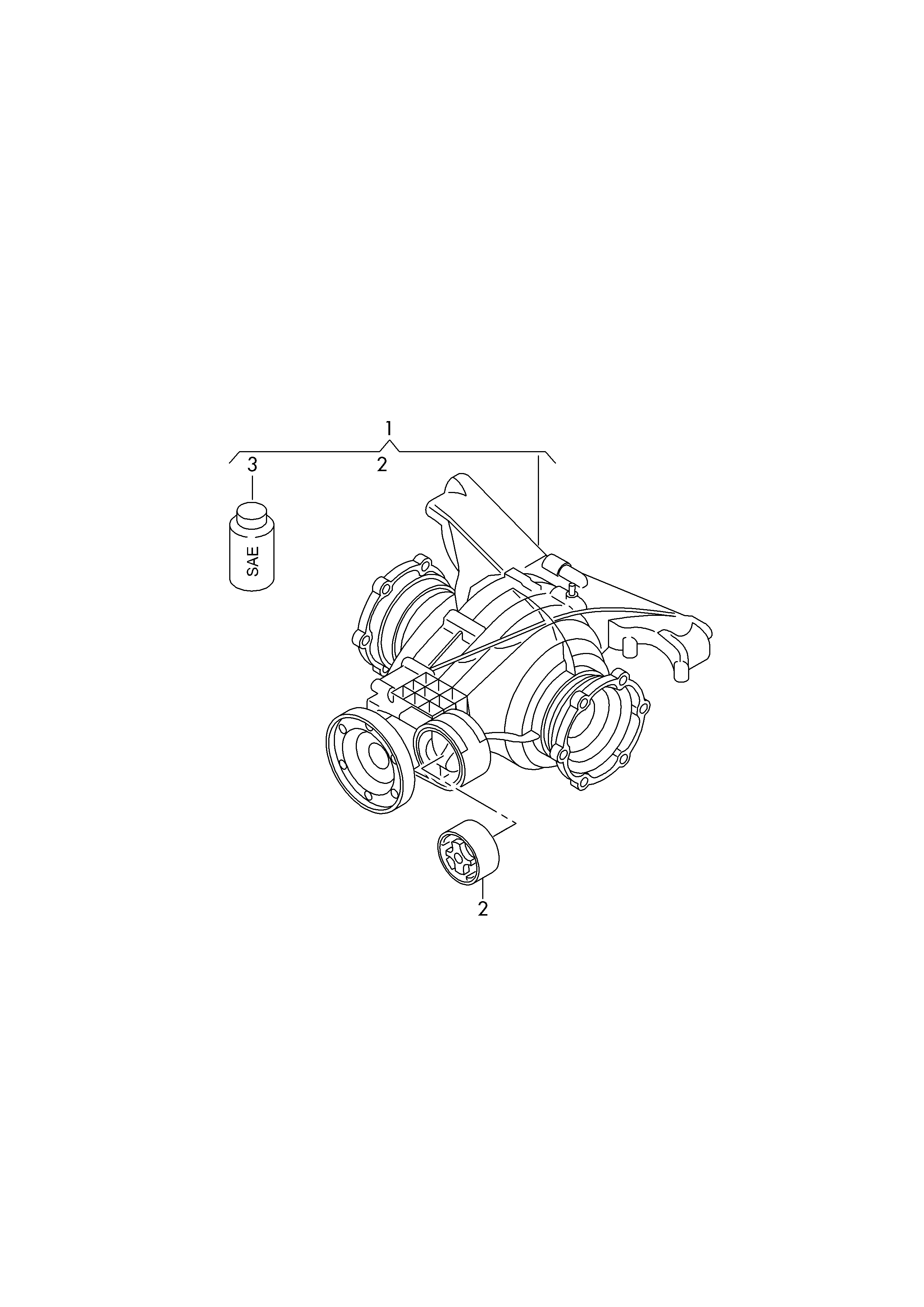 VW G 055 190 A2 - Масло осевого редуктора parts5.com