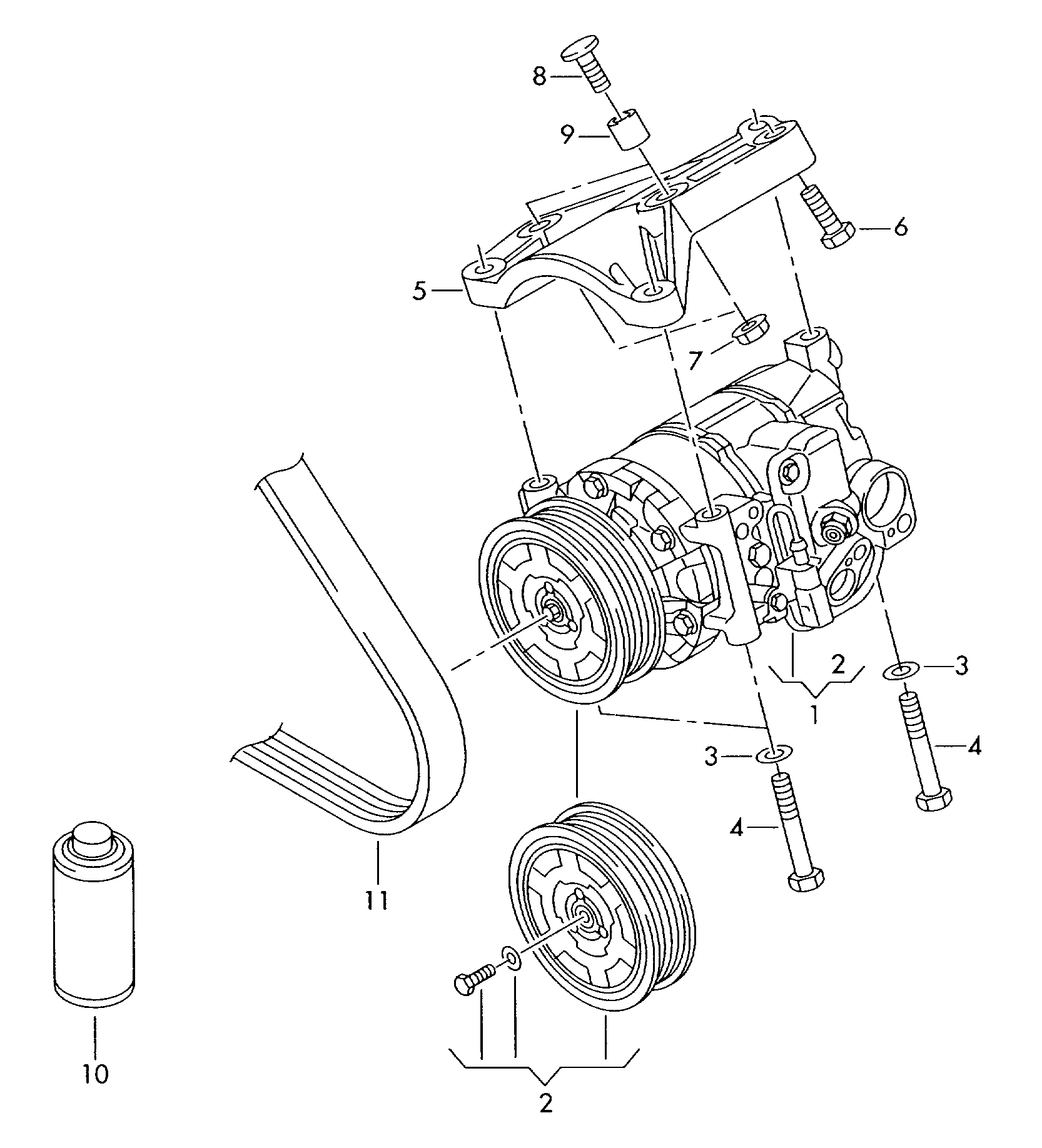 AUDI 4E0260805AR - Compressor, air conditioning parts5.com