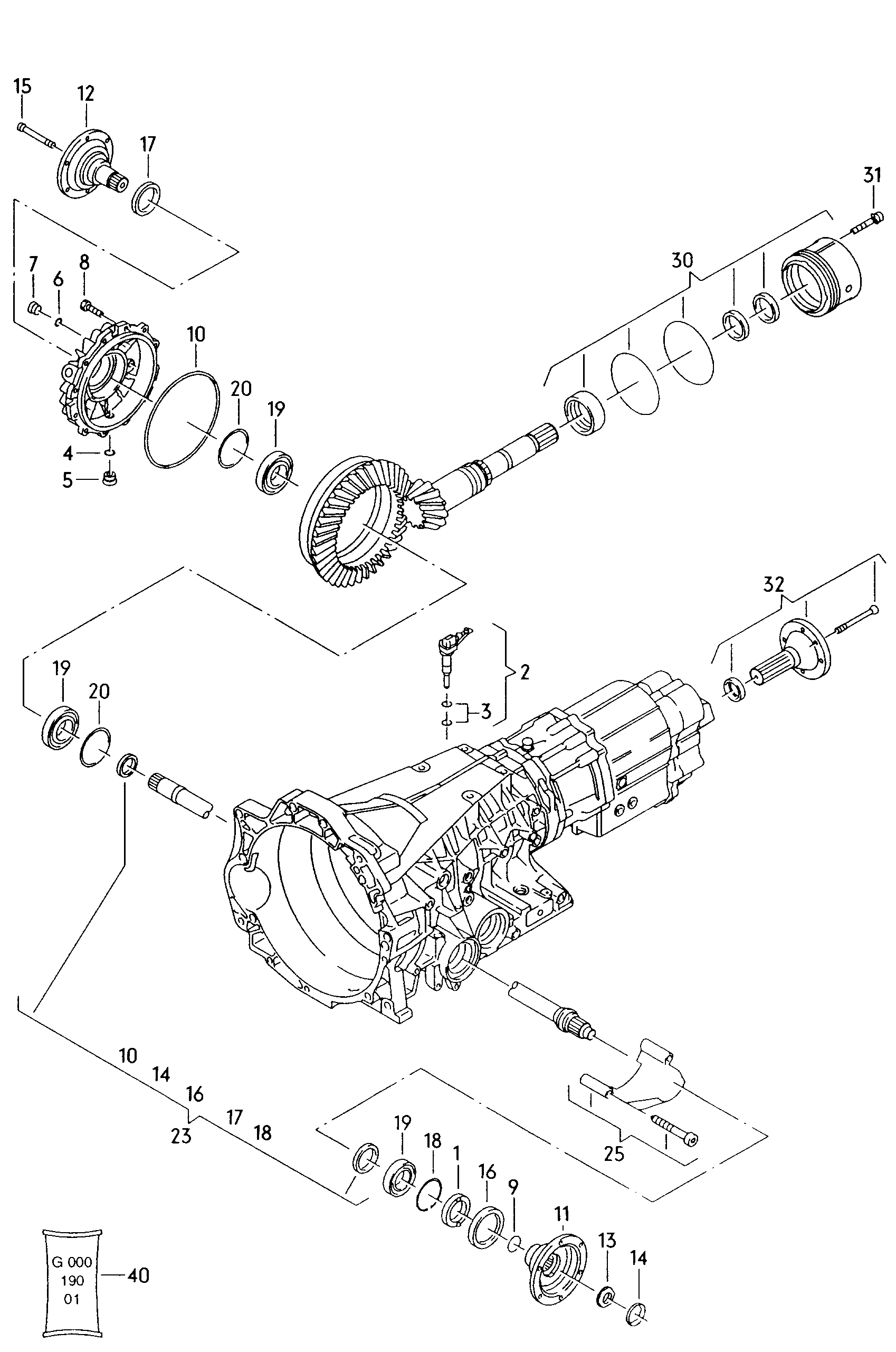 VW N 012 319 1 - Стопорное кольцо parts5.com