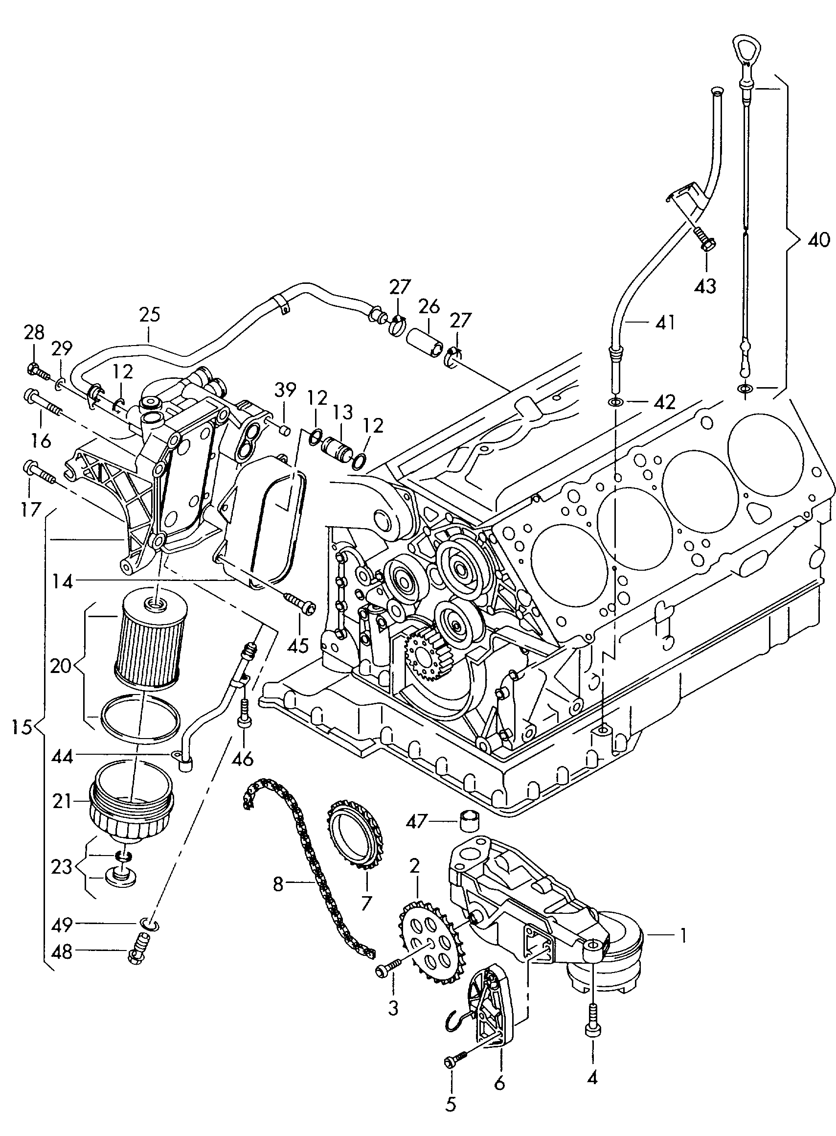 Seat 021 115 562 A - Масляный фильтр parts5.com