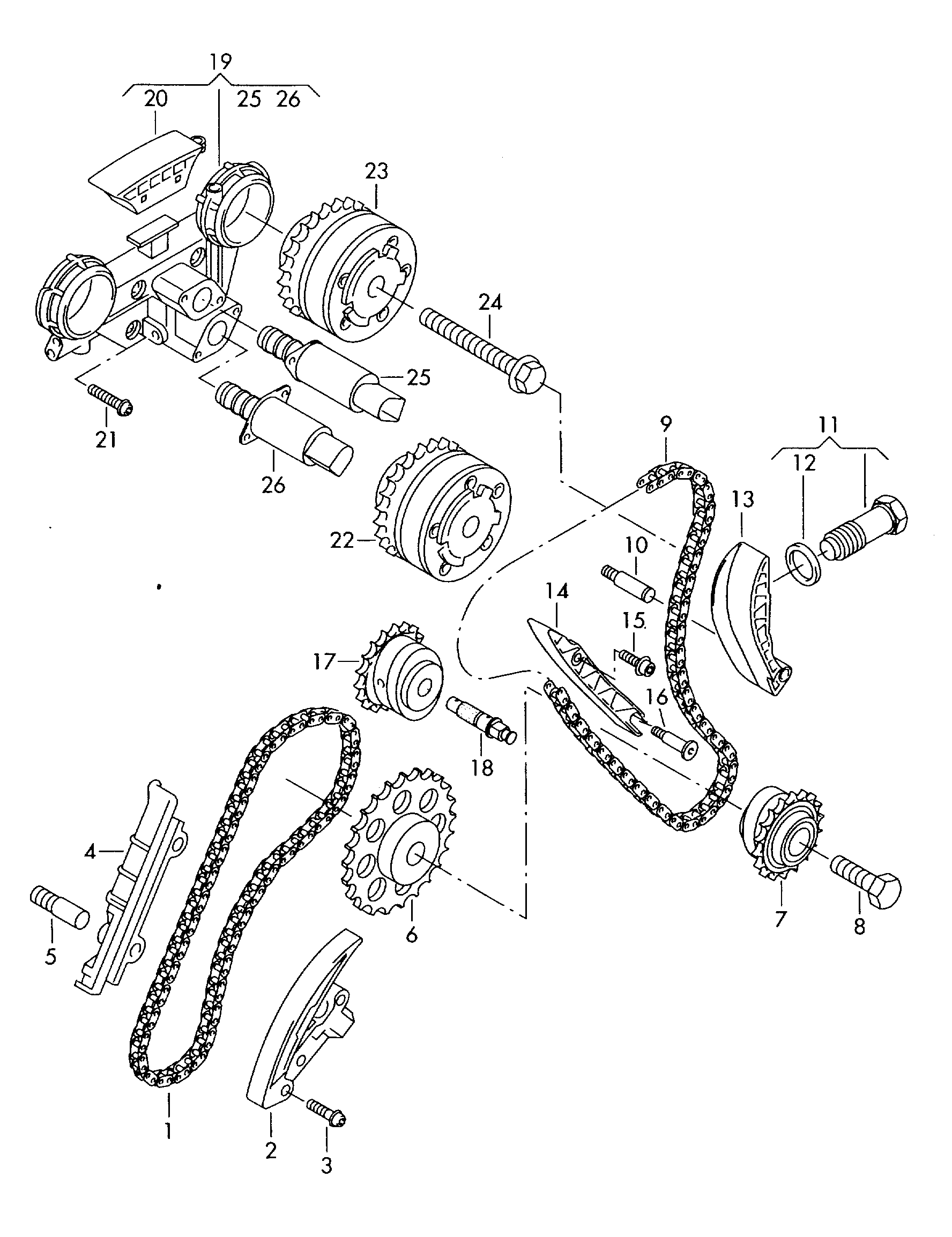 VAG 06F 109 257 B - Регулирующий клапан, выставление распределительного вала parts5.com