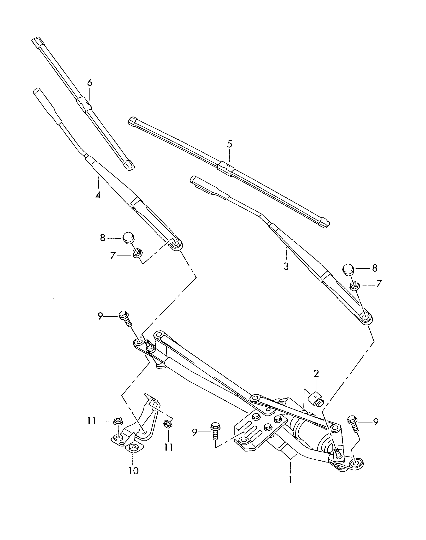 AUDI 8J1 955 425 A - Щетка стеклоочистителя parts5.com