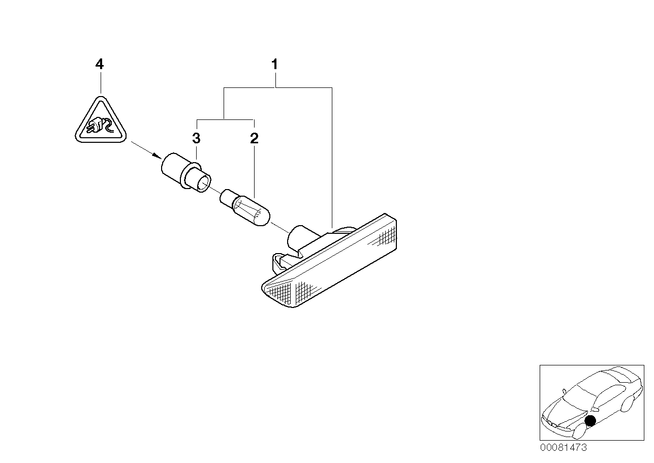 BMW 6313 2 269 480 - Bulb, headlight parts5.com