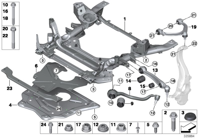 BMW 31126851691 - Рычаг подвески колеса parts5.com