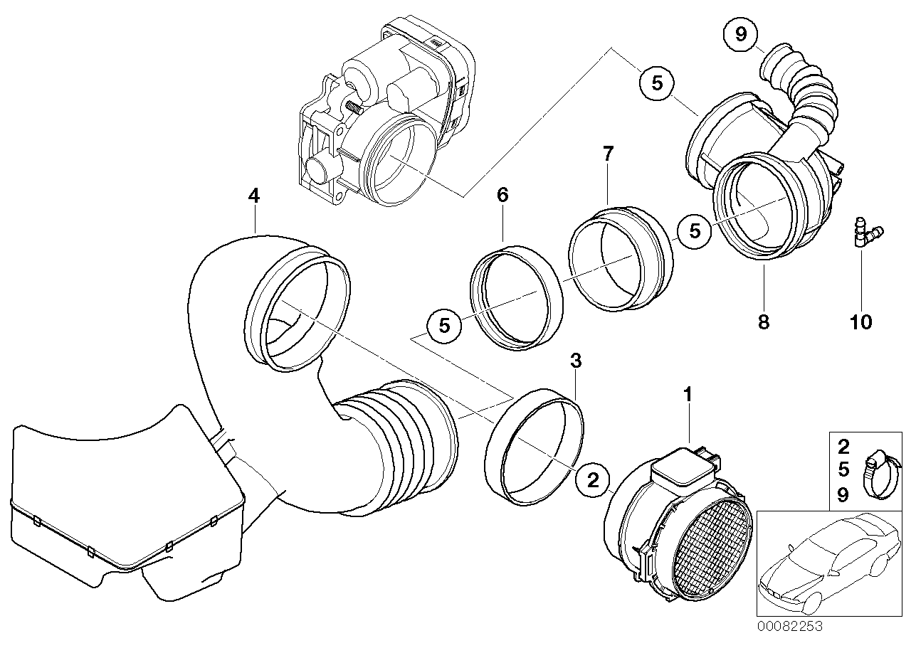 BMW 13 54 1 438 760 - Распорное кольцо parts5.com