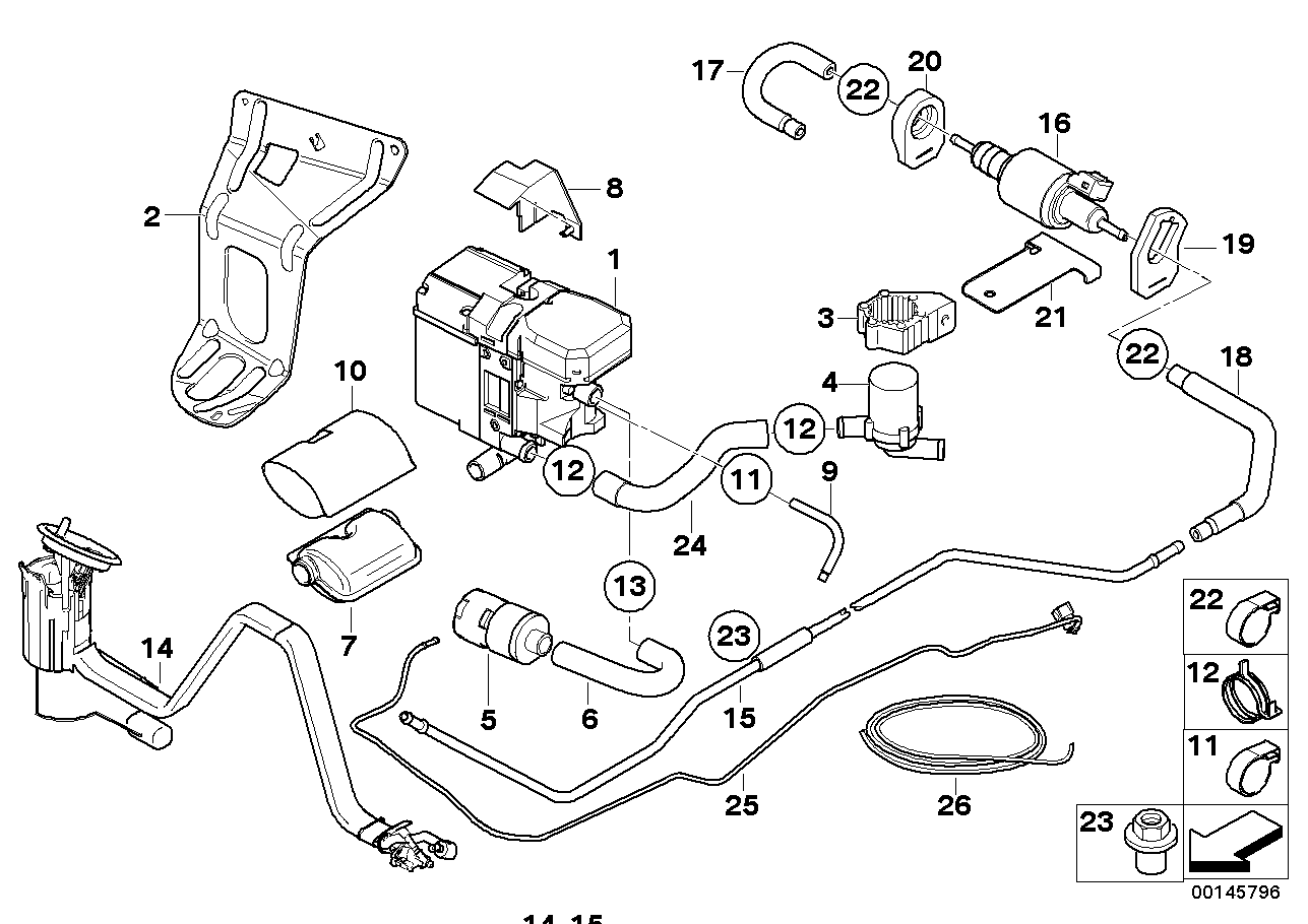 BMW 64 12 6 921 024 - Насос рециркуляции воды, автономное отопление parts5.com