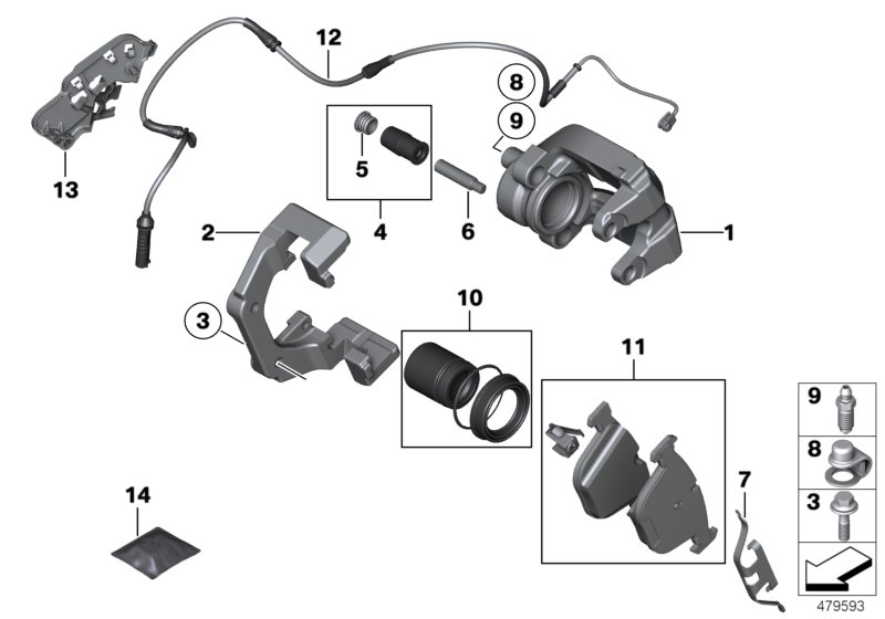 BMW 34356775858 - Сигнализатор, износ тормозных колодок parts5.com