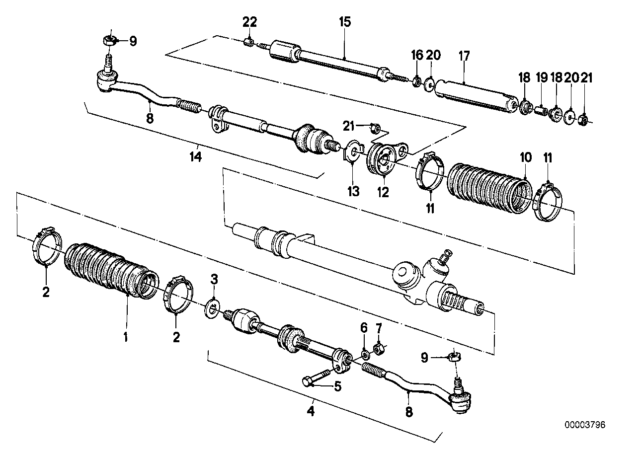 BMW 07129922770 - Наконечник рулевой тяги, шарнир parts5.com