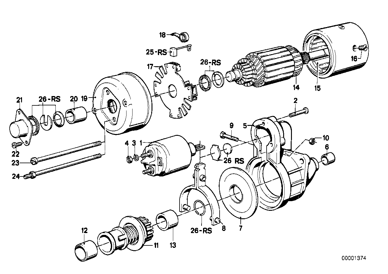 BMW 12 41 1 352 529 - Топливный фильтр parts5.com