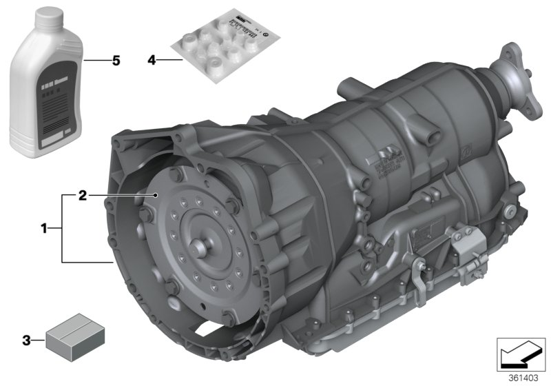 BMW 24 00 7 592 524 - Автоматическая коробка передач parts5.com