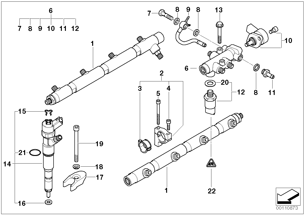 Mini 13 53 2 247 156 - Уплотнительное кольцо, шахта форсунки parts5.com