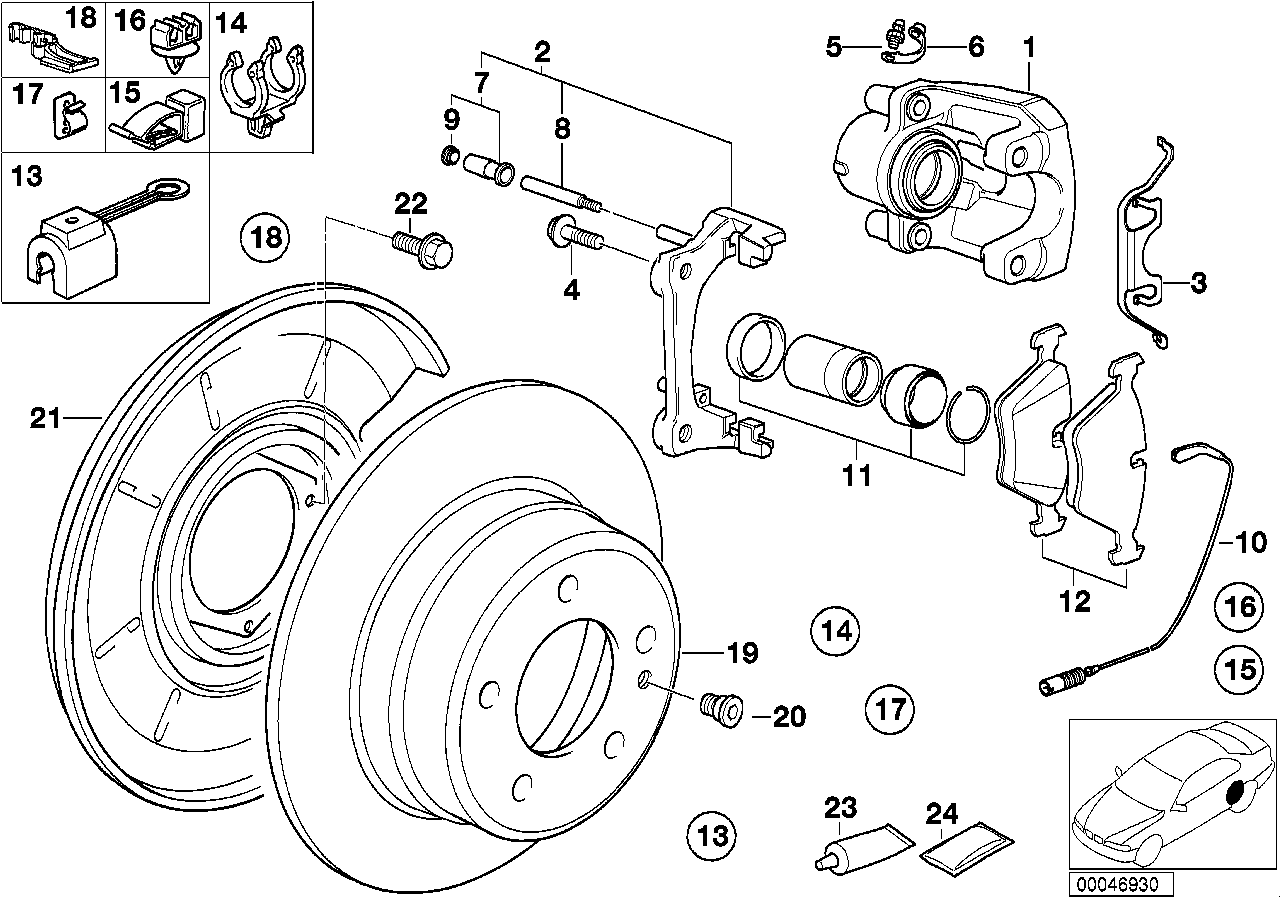 BMW 34 21 1 162 061 - Отражатель, защита, тормозной диск parts5.com