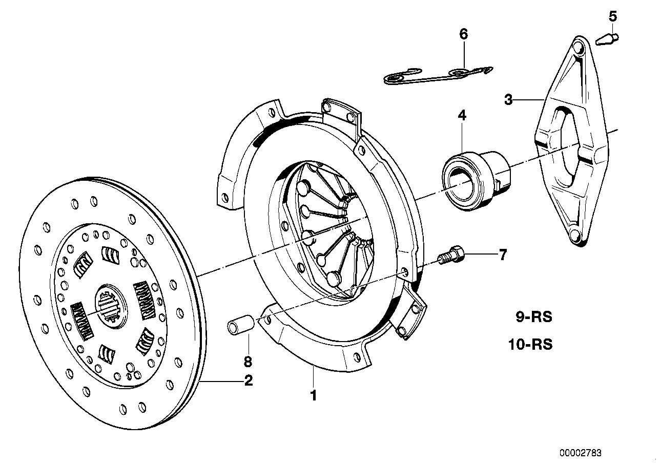 BMW 21 21 1 223 166 - Диск сцепления, фрикцион parts5.com