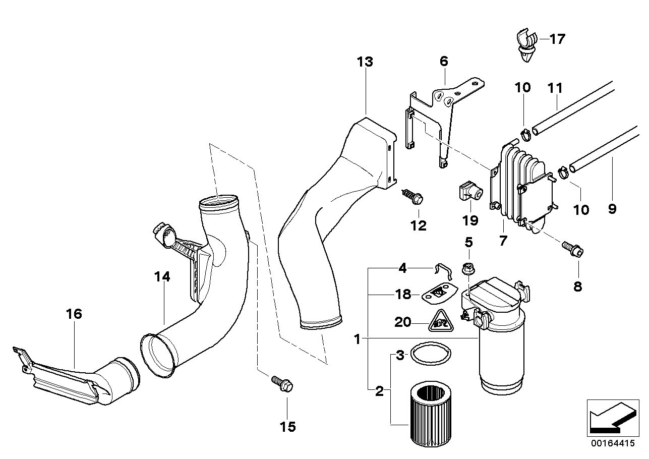 BMW 13322248277 - Топливный фильтр parts5.com