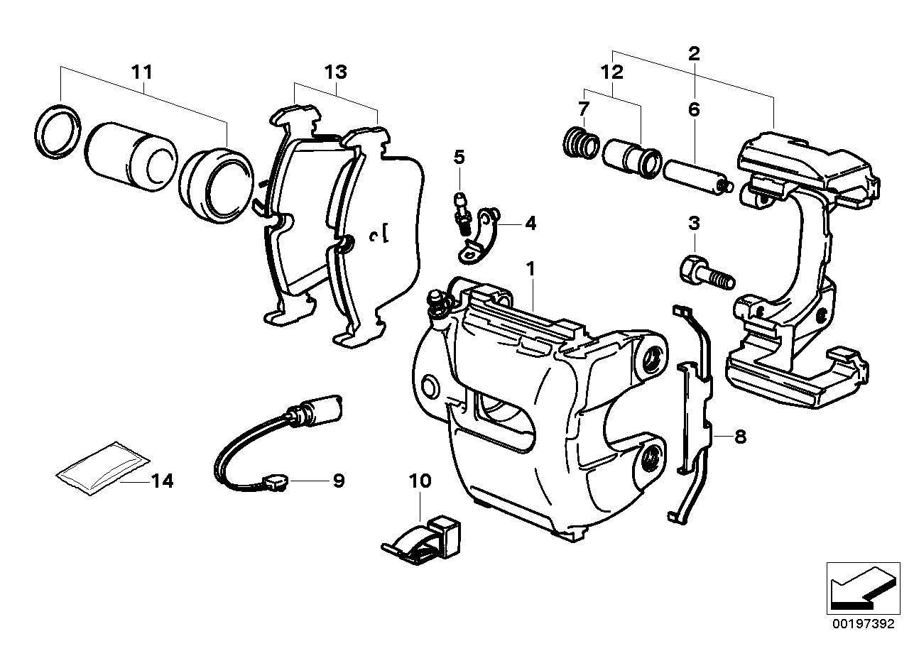 BMW 34351181338 - Сигнализатор, износ тормозных колодок parts5.com