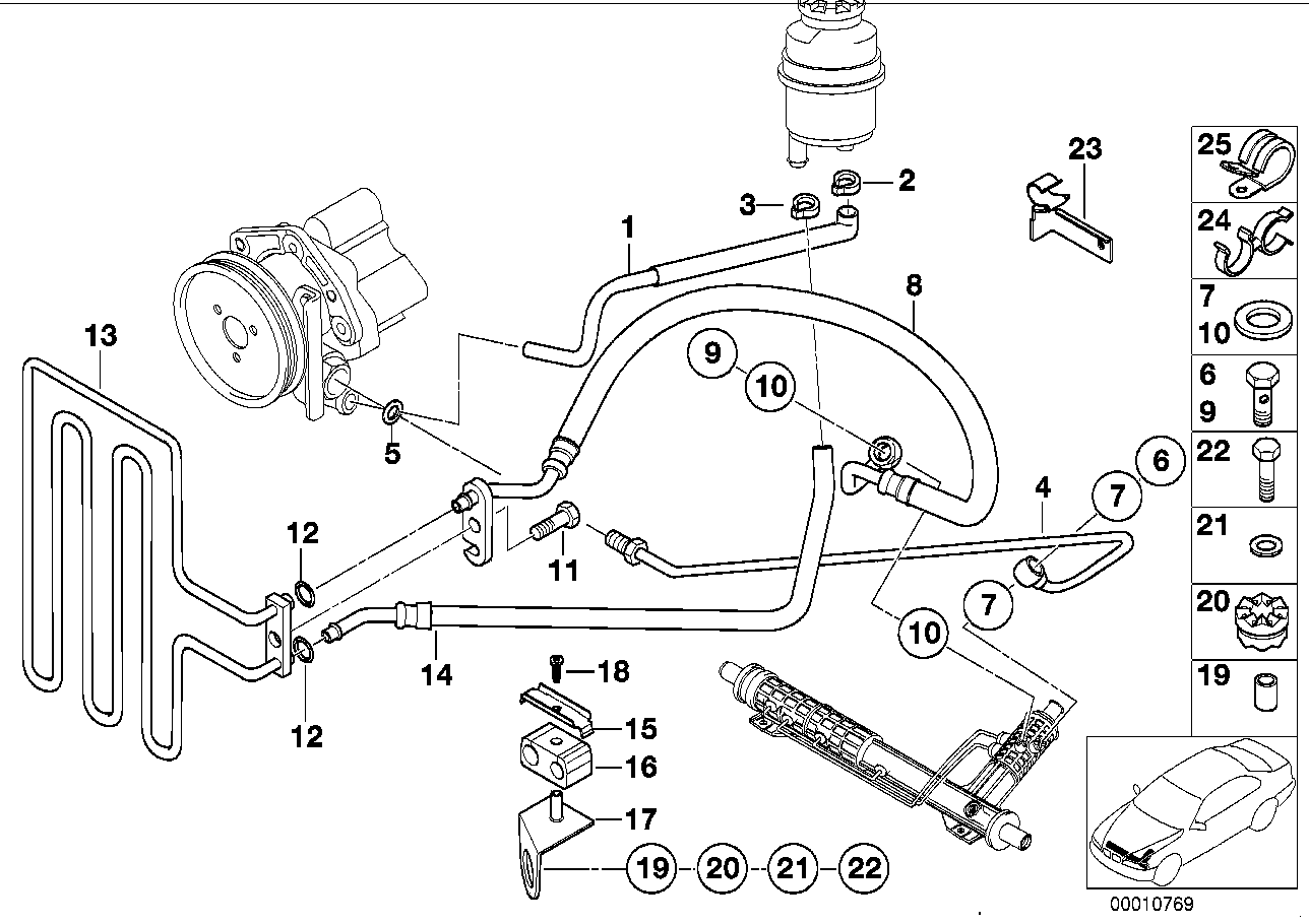 BMW 17 21 1 742 636 - Уплотнительное кольцо, линия кондиционера parts5.com