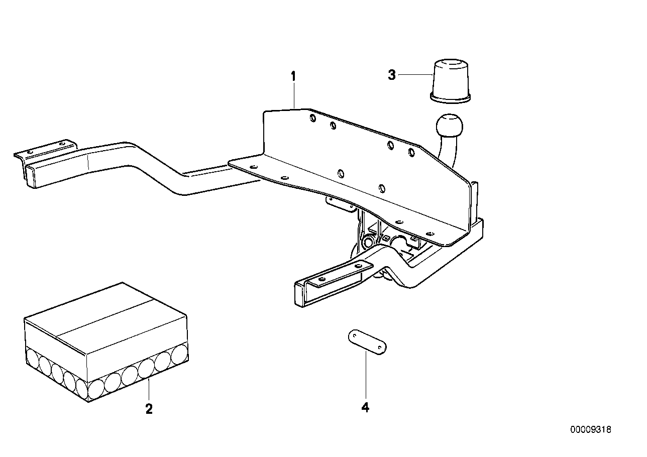 BMW 71601137242 - Прицепное устройство, фаркоп parts5.com