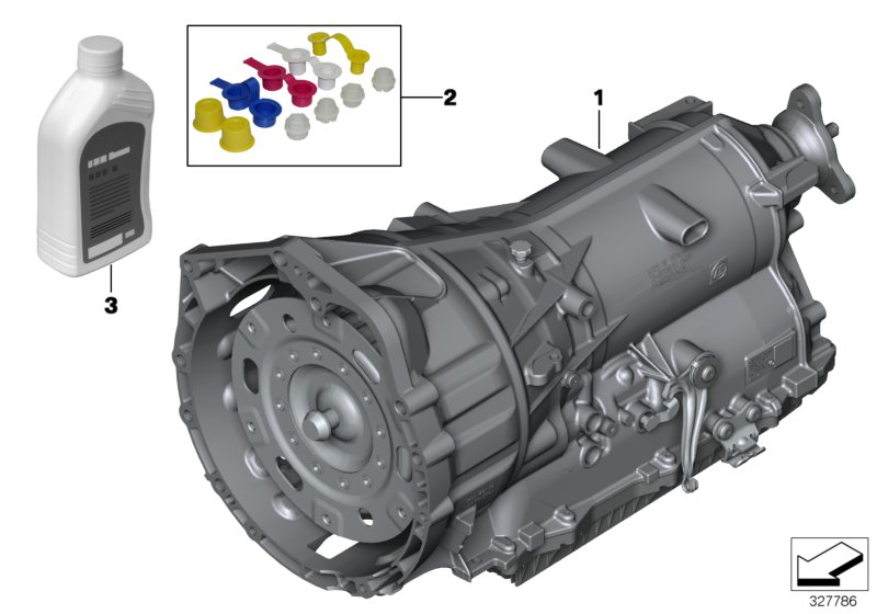 BMW 24 00 7 616 519 - Автоматическая коробка передач parts5.com