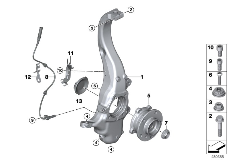 BMW 31 22 6 882 263 - Комплект подшипника ступицы колеса parts5.com