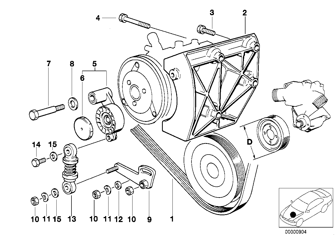 FIAT 11281741427 - Поликлиновой ремень parts5.com