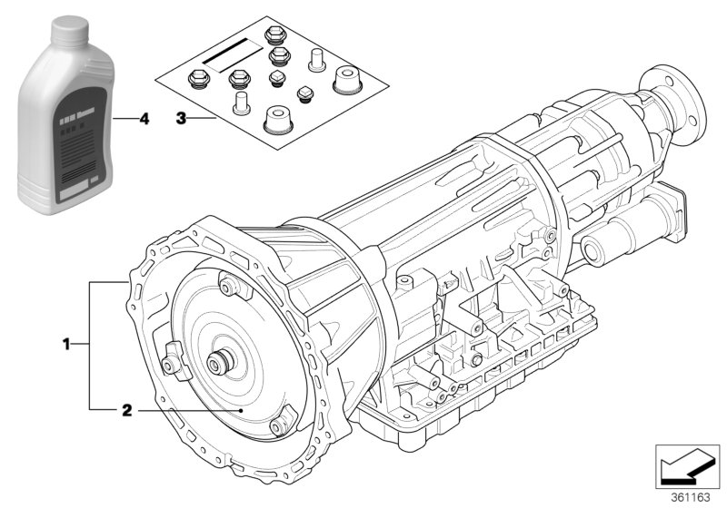 Mini 83 22 9 407 858 - Automatic Transmission Oil parts5.com