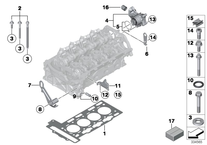 BMW 11 12 7 595 138 - Прокладка, головка цилиндра parts5.com