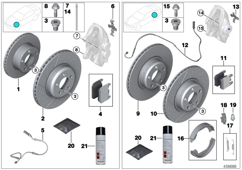 BMW 34116792223 - Тормозной диск parts5.com