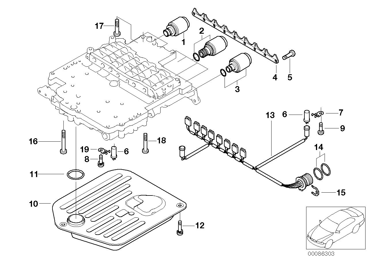 BMW 24 34 1 422 152 - Уплотнительное кольцо, гидравлический фильтр parts5.com