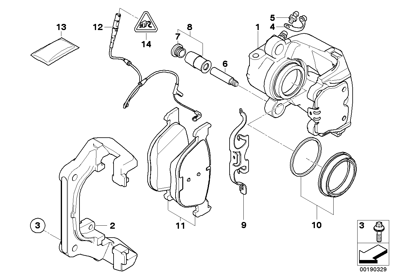 BMW 34116776783 - Тормозной суппорт parts5.com