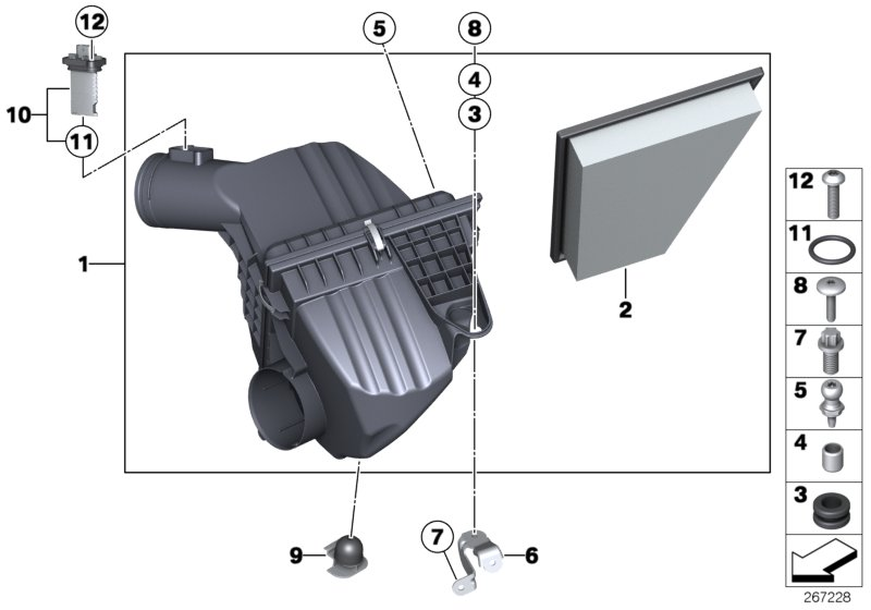 Mini 13627602038 - Датчик потока, массы воздуха parts5.com