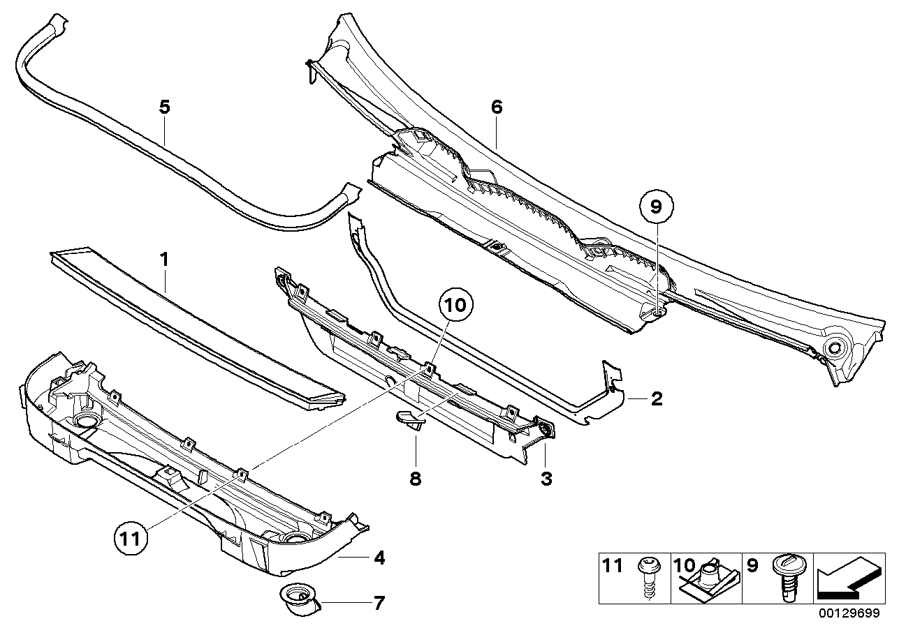 BMW 64 31 9 216 591 - Фильтр воздуха в салоне parts5.com