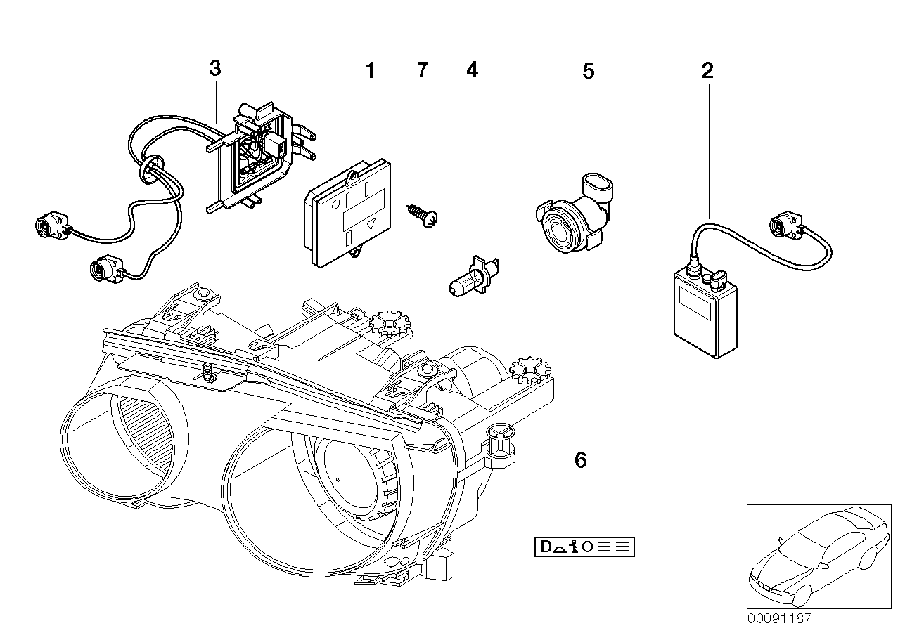 BMW (BRILLIANCE) 07 11 9 904 790 - Лампа накаливания, фара дальнего света parts5.com