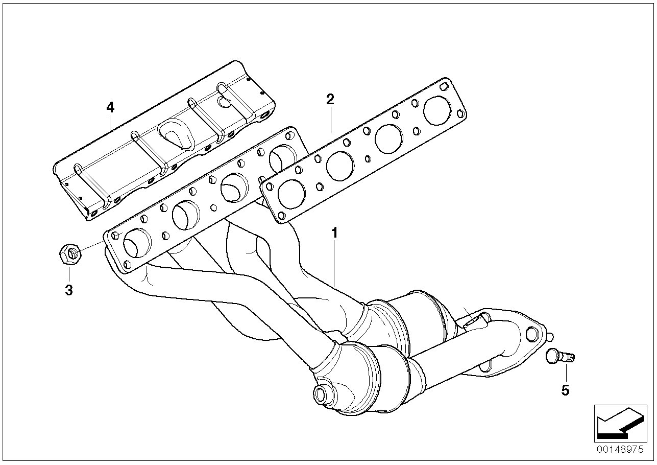 BMW 11 72 1 437 202 - Гайка parts5.com