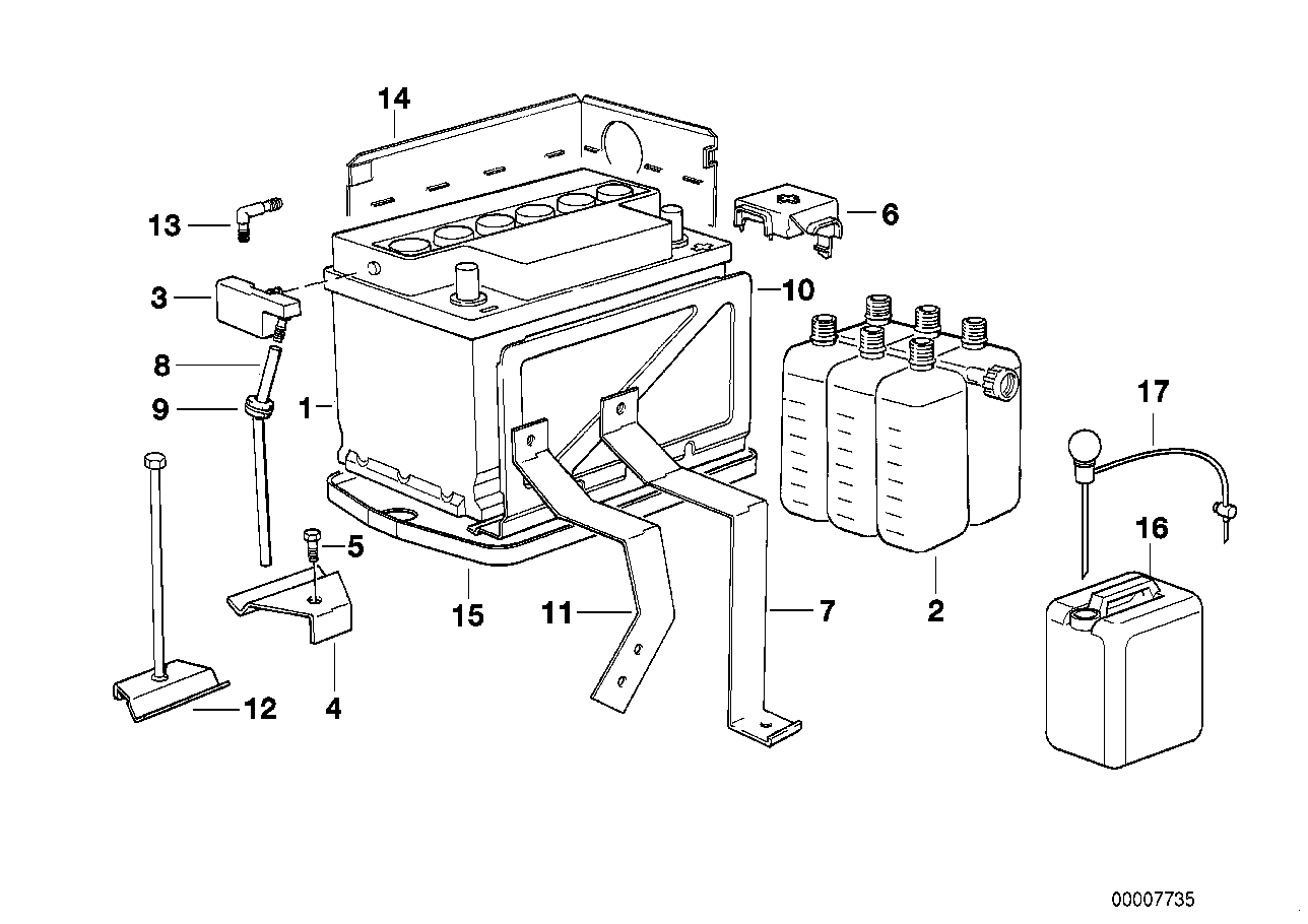 BMW 61218363902 - Starter Battery parts5.com