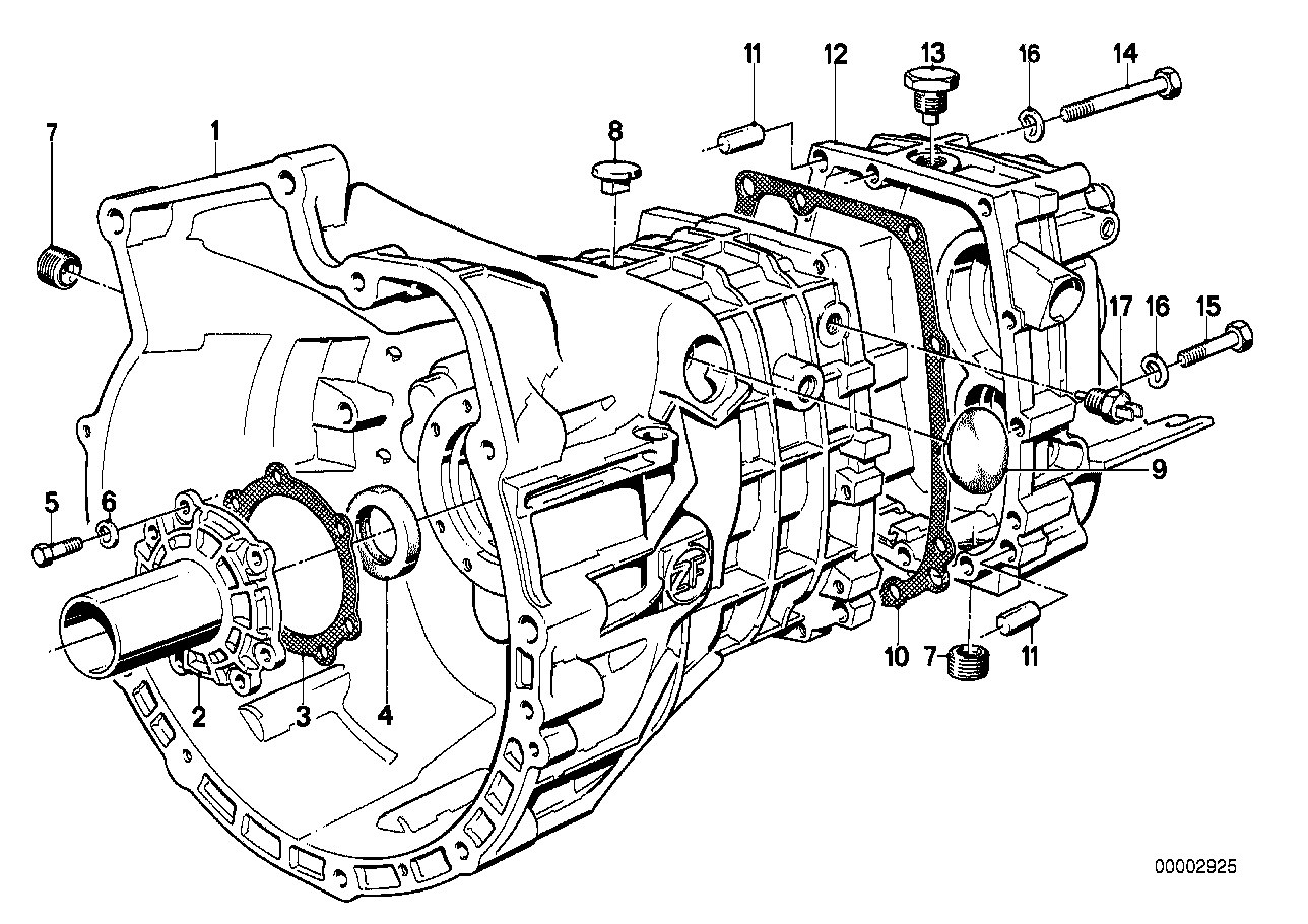 BMW 07 11 9 965 060 - Уплотняющее кольцо, ступенчатая коробка передач parts5.com