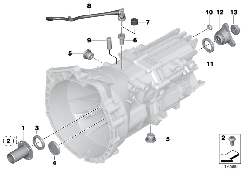 BMW 23128677736 - Уплотняющее кольцо, ступенчатая коробка передач parts5.com