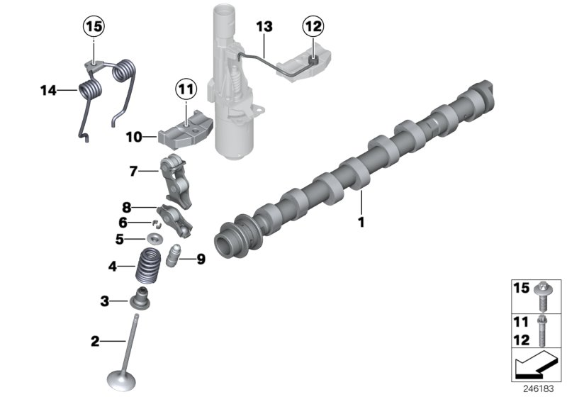 BMW 11 33 7 559 793 - Балансир, управление двигателем parts5.com