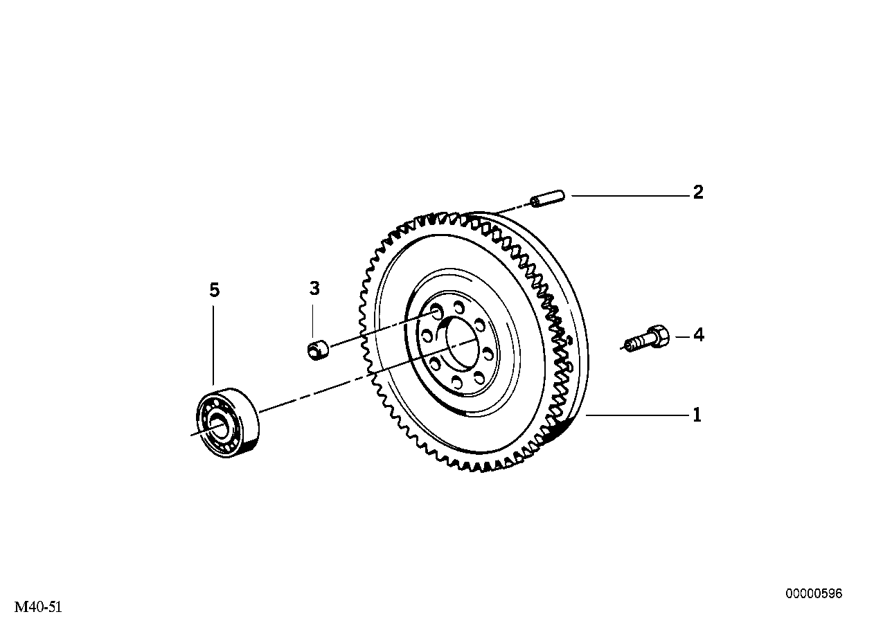 BMW 21 21 1 223 599 - Маховик parts5.com