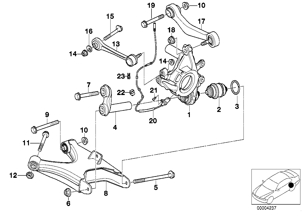 Alpina 33326768791 - Рычаг подвески колеса parts5.com