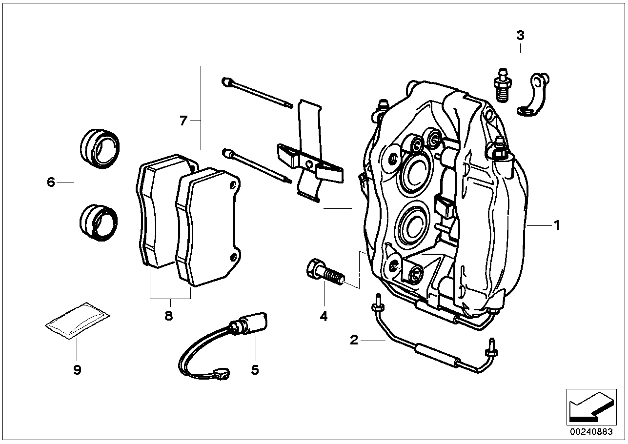 BMW 34351182064 - Сигнализатор, износ тормозных колодок parts5.com