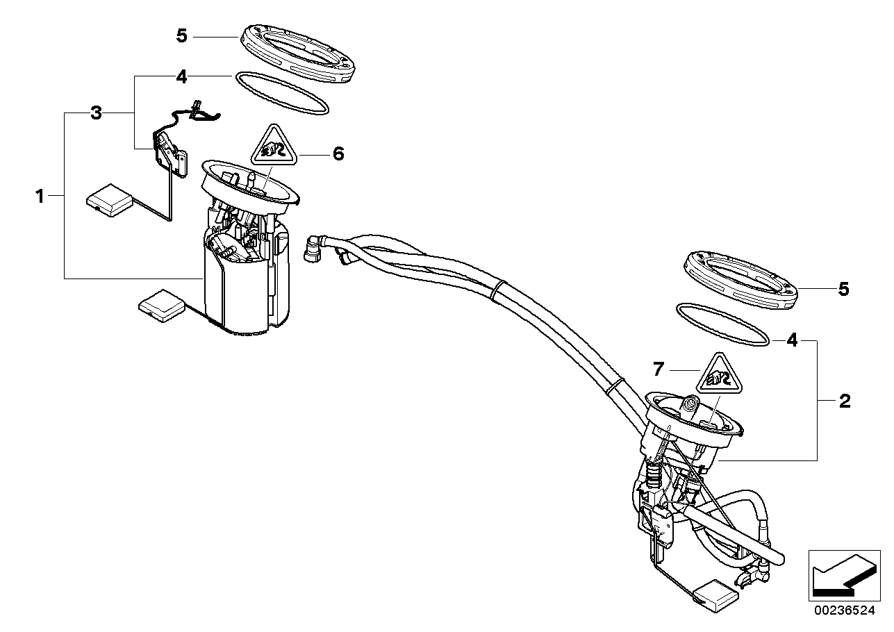 BMW 16147163296 - Датчик, уровень топлива parts5.com