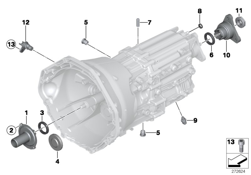 BMW 23117531360 - Стартер parts5.com