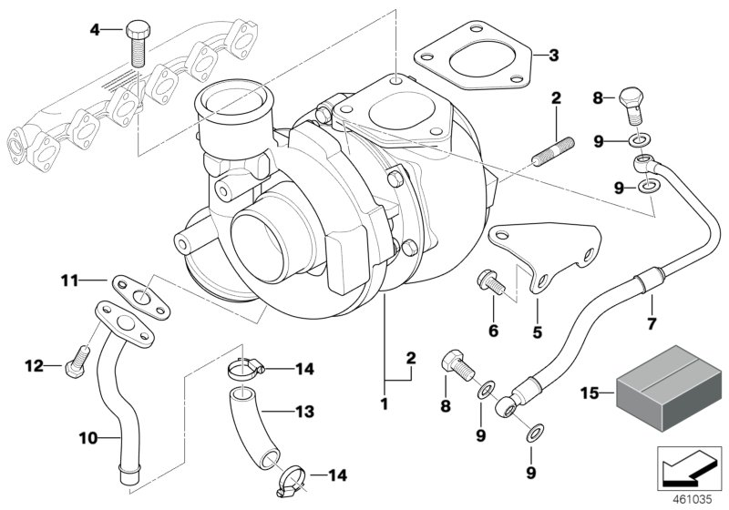 AUDI 11657781434 - Турбина, компрессор parts5.com