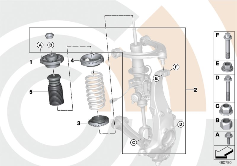 BMW 31336784102 - Пылезащитный комплект, амортизатор parts5.com