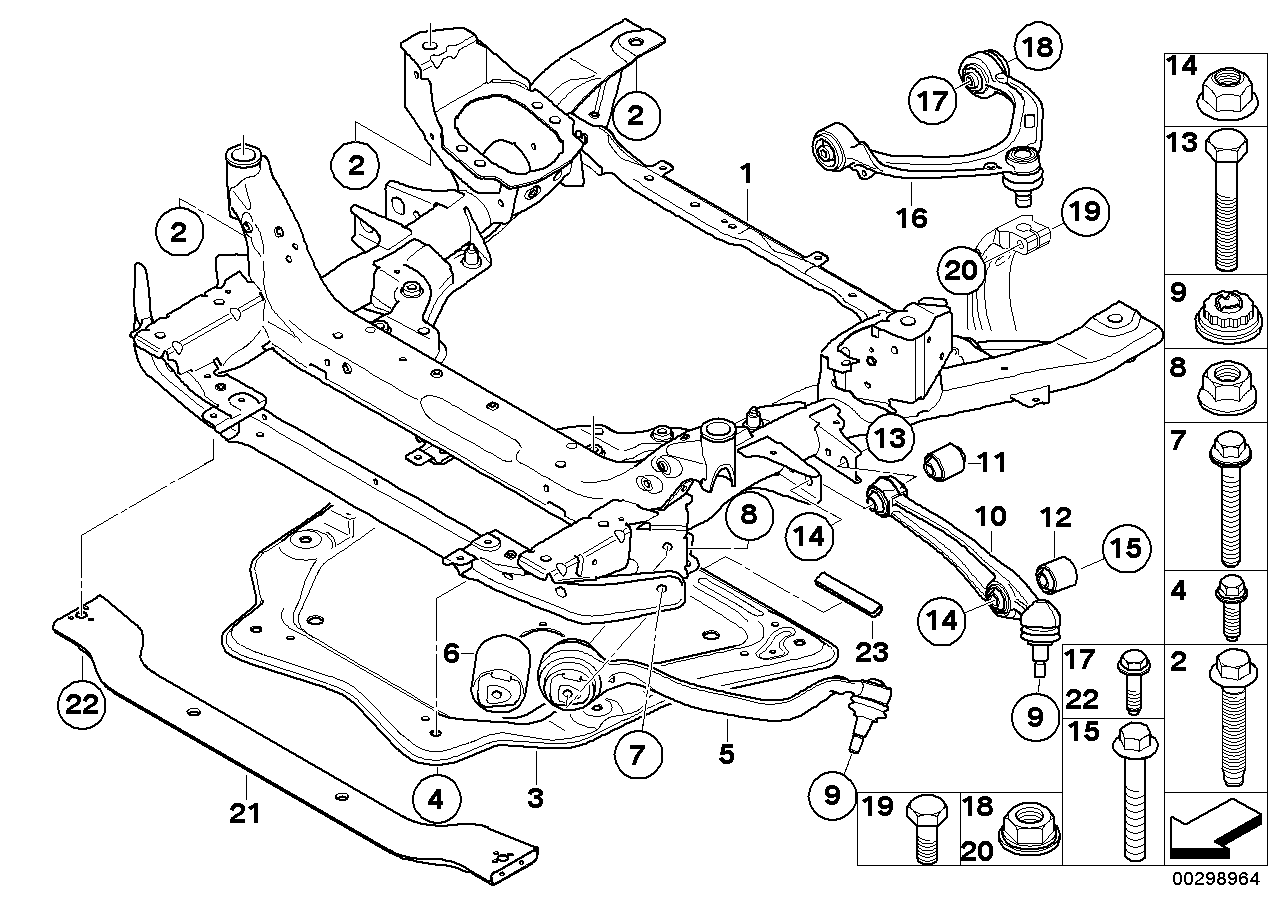 BMW 31 12 6 771 893 - Рычаг подвески колеса parts5.com