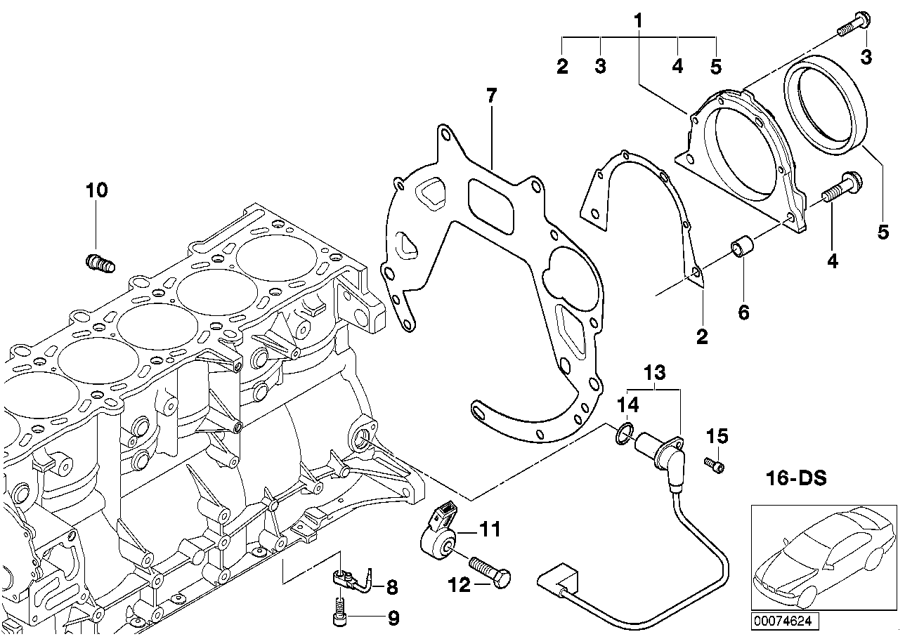 BMW 12 14 7 839 167 - Датчик детонации parts5.com