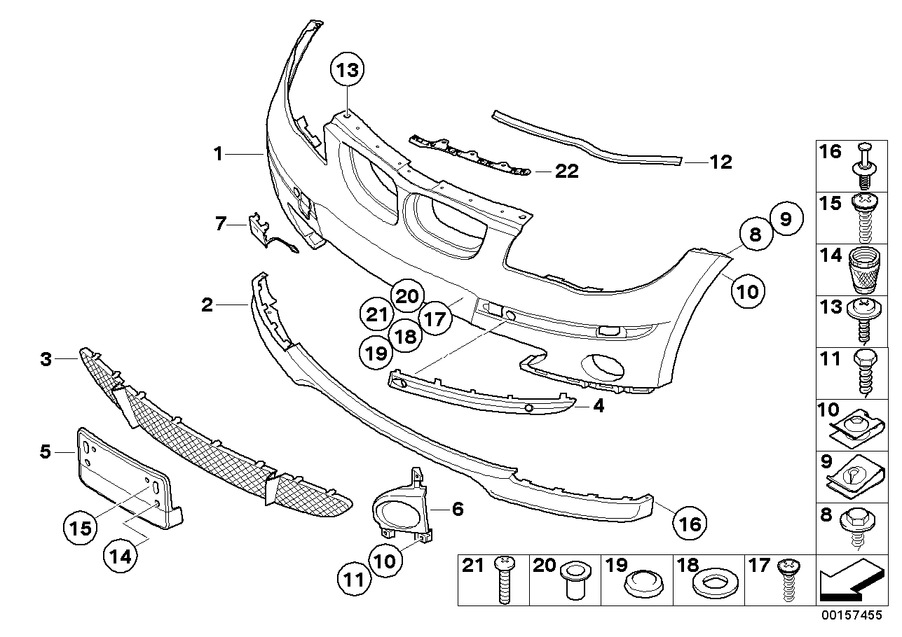 BMW 51 11 7 136 634 - Заслонка, буксирный крюк parts5.com